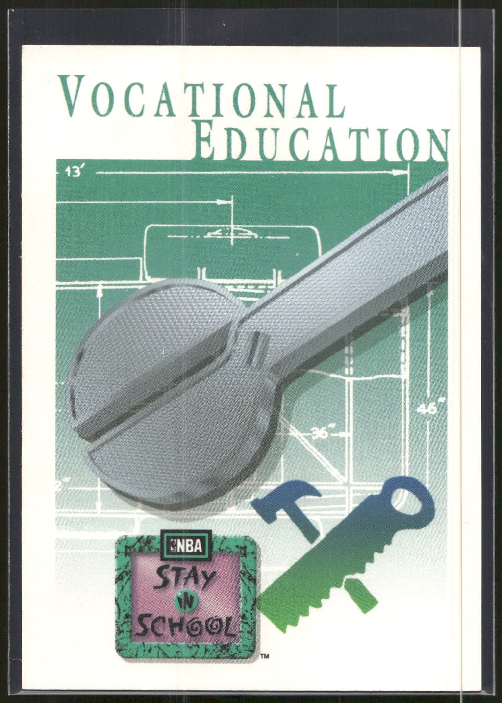 1991-92 SkyBox #340 Vocational Education