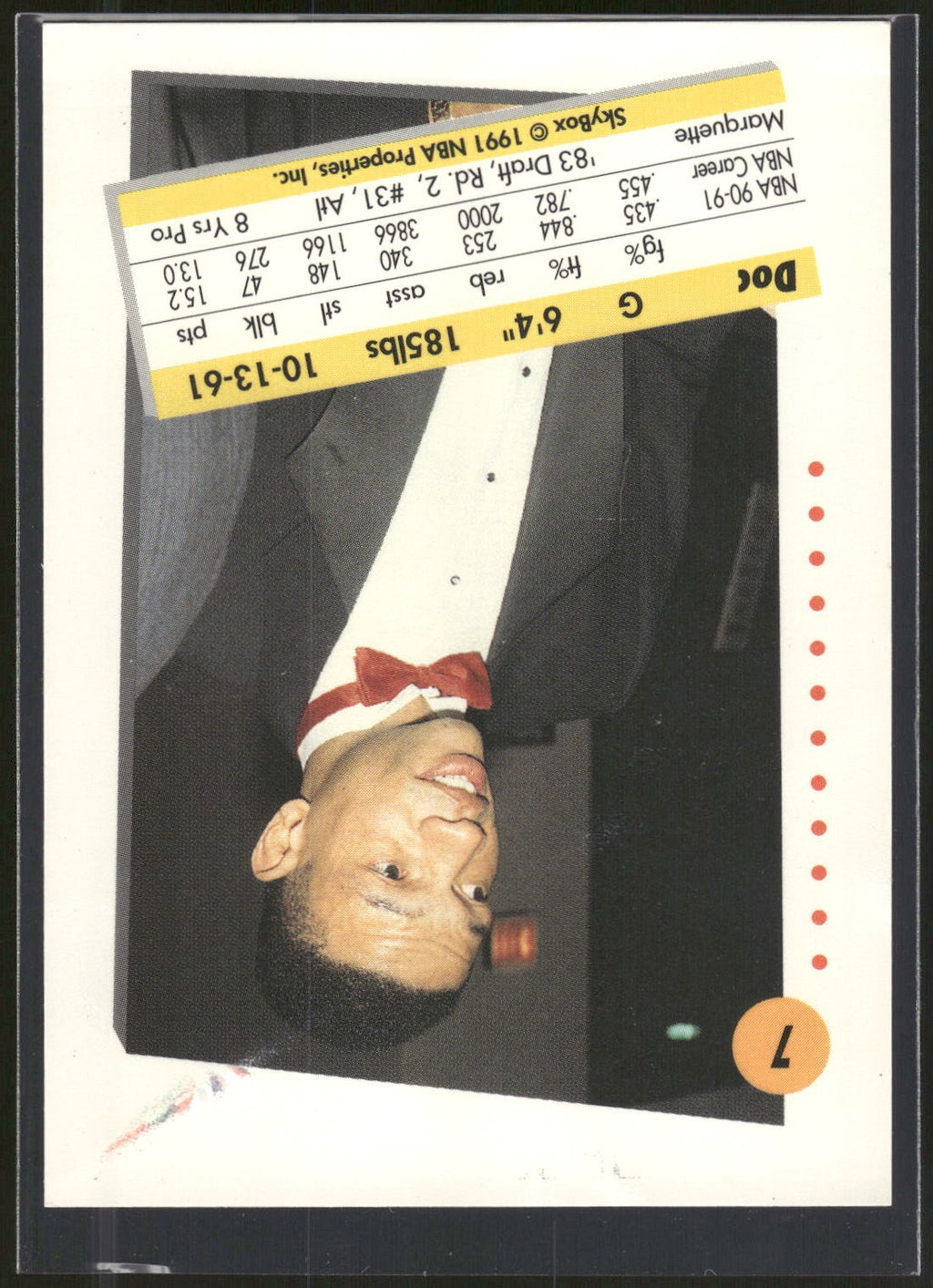1991-92 SkyBox #7 Glenn Rivers