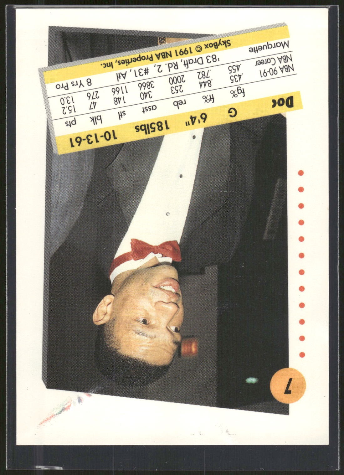 1991-92 SkyBox #7 Glenn Rivers
