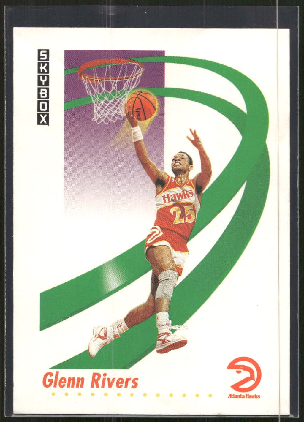 1991-92 SkyBox #7 Glenn Rivers
