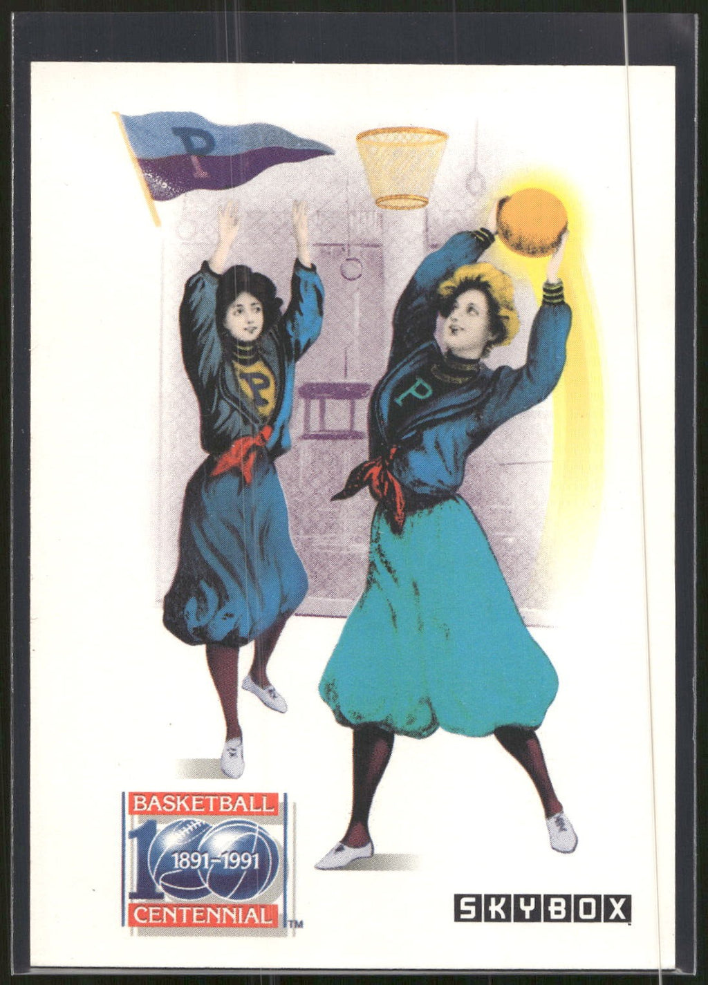 1991-92 SkyBox #330 Women Take the Court