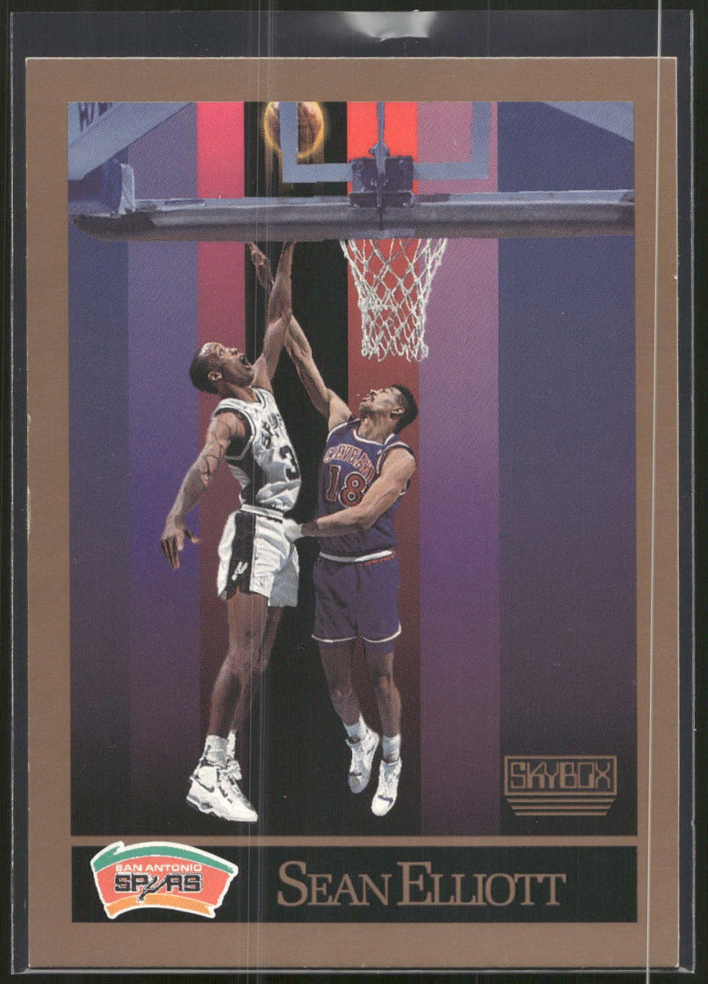 1990-91 SkyBox #256 Sean Elliott