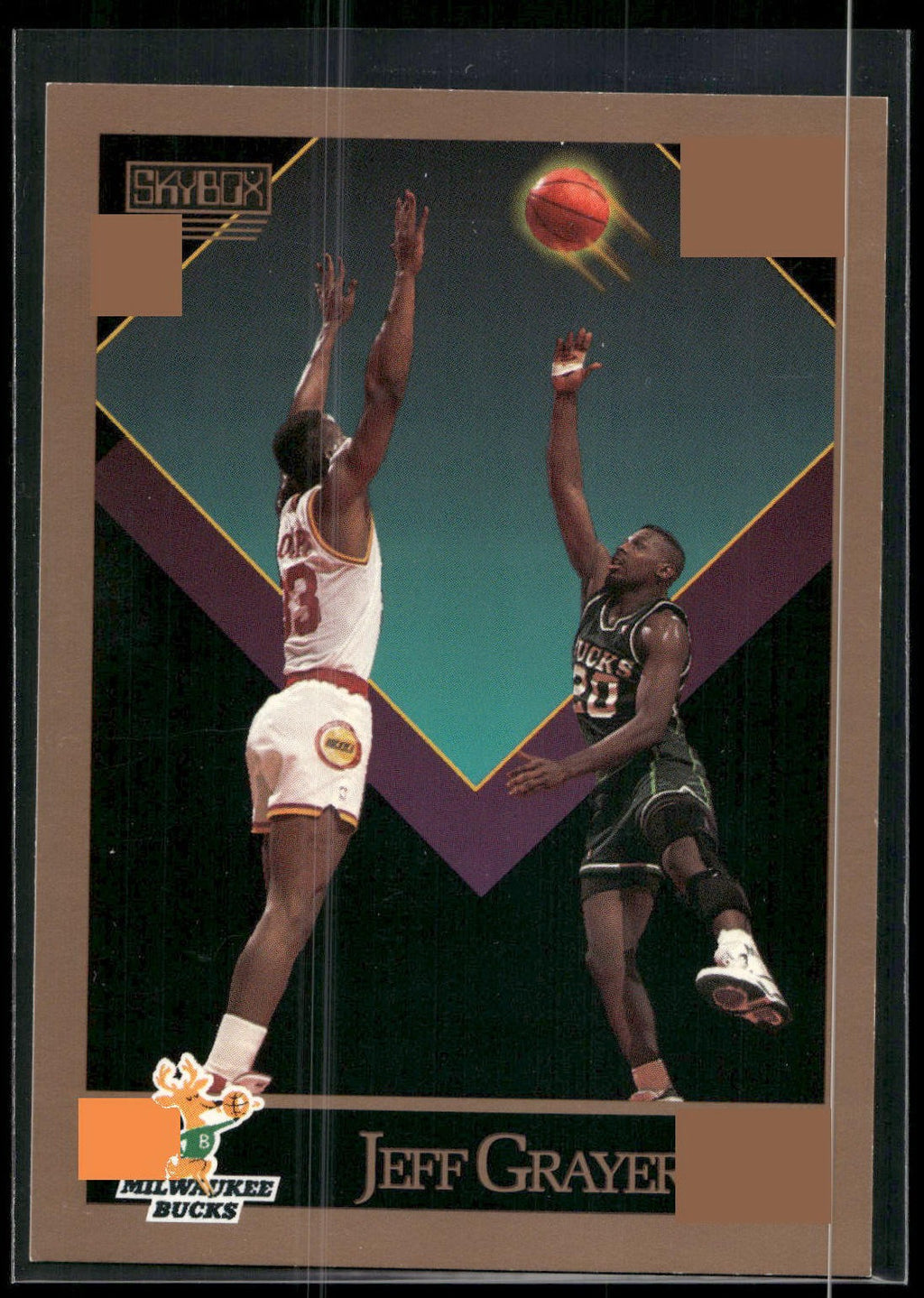 1990-91 SkyBox #157 Jeff Grayer
