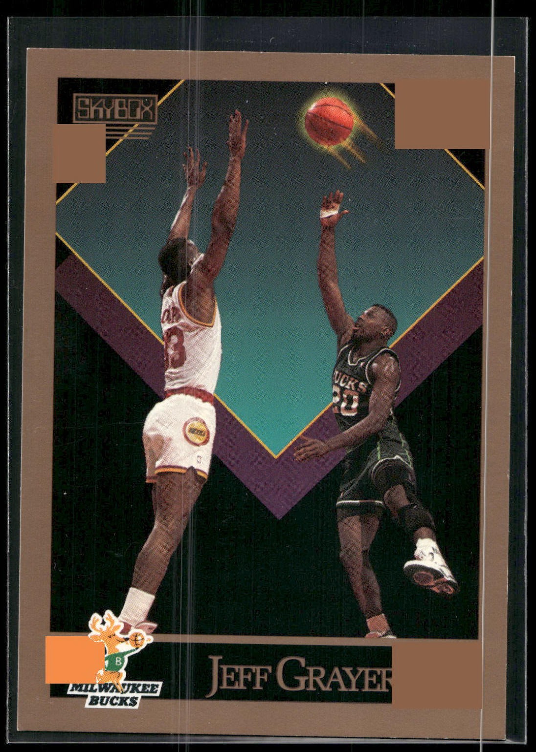 1990-91 SkyBox #157 Jeff Grayer