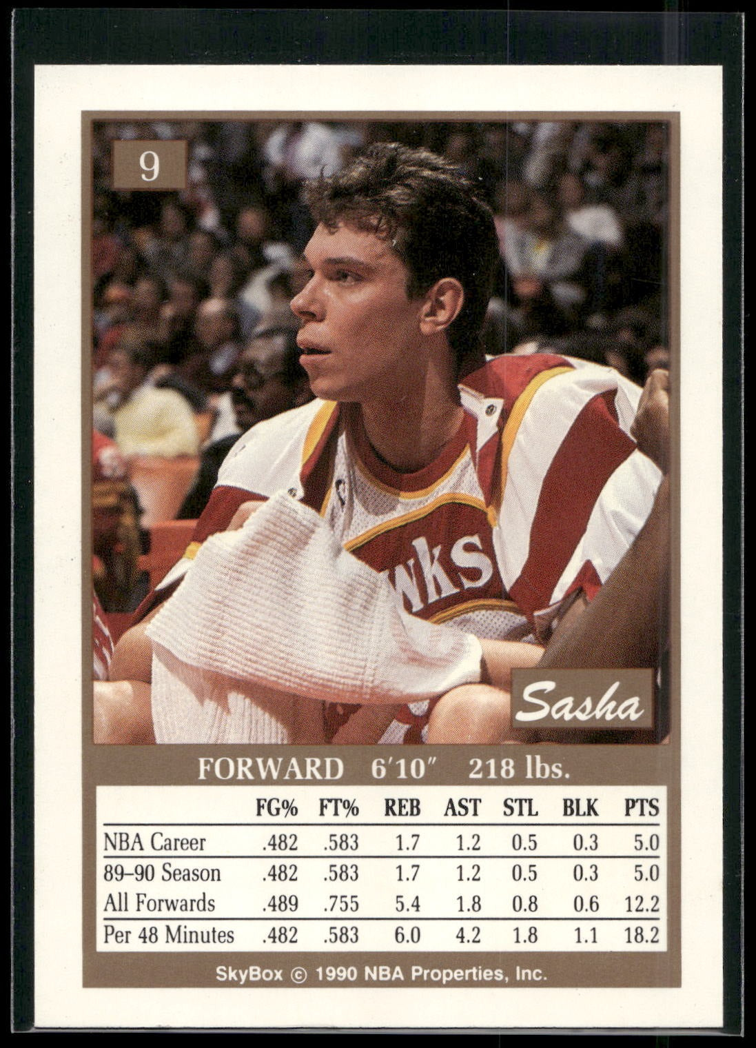1990-91 SkyBox #9 Alexander Volkov