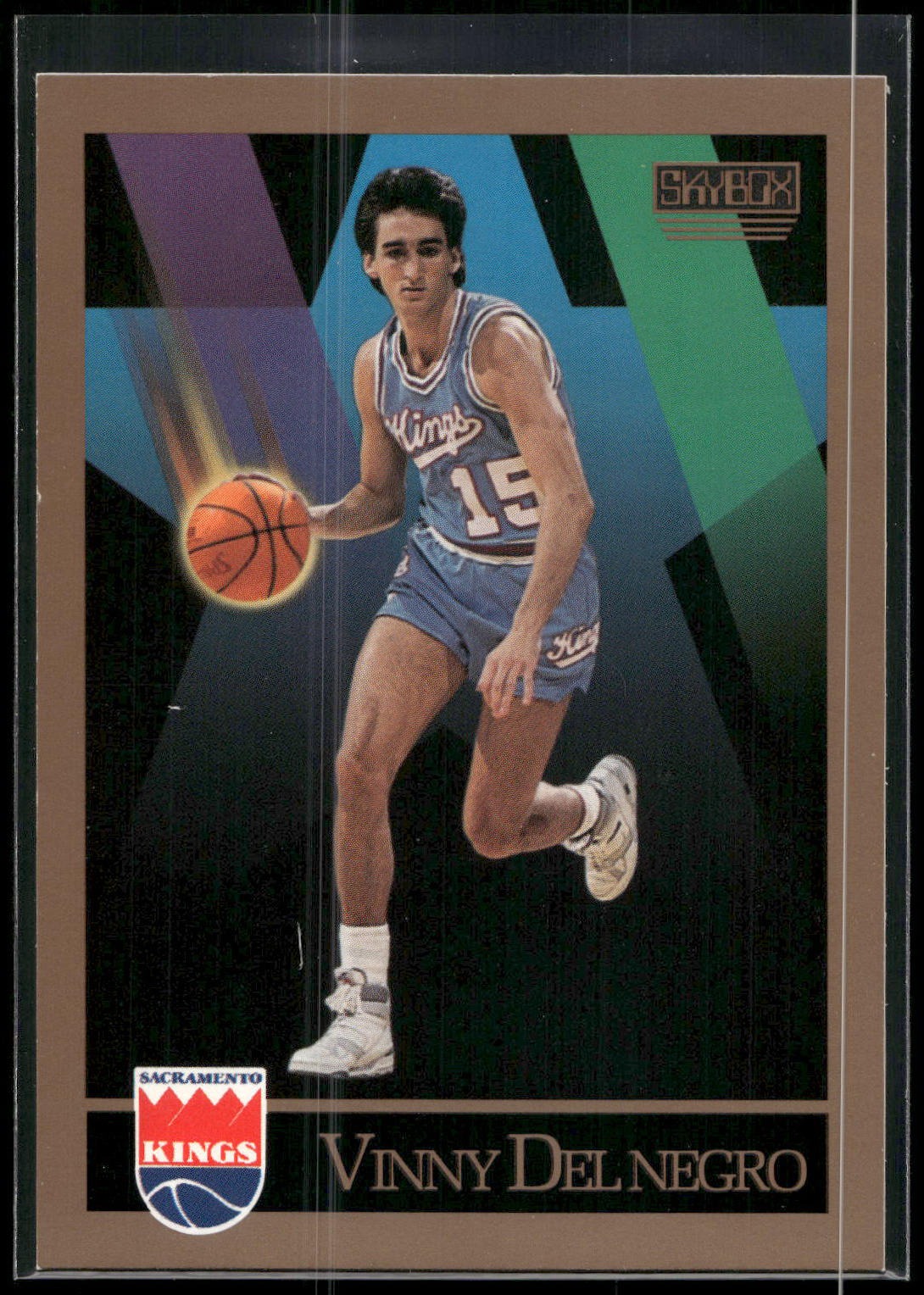 1990-91 SkyBox #245 Vinny Del Negro