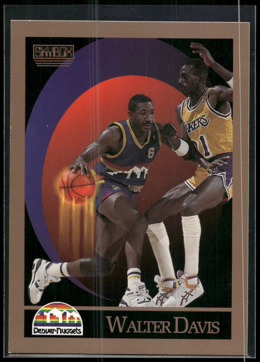 1990-91 SkyBox #73 Walter Davis