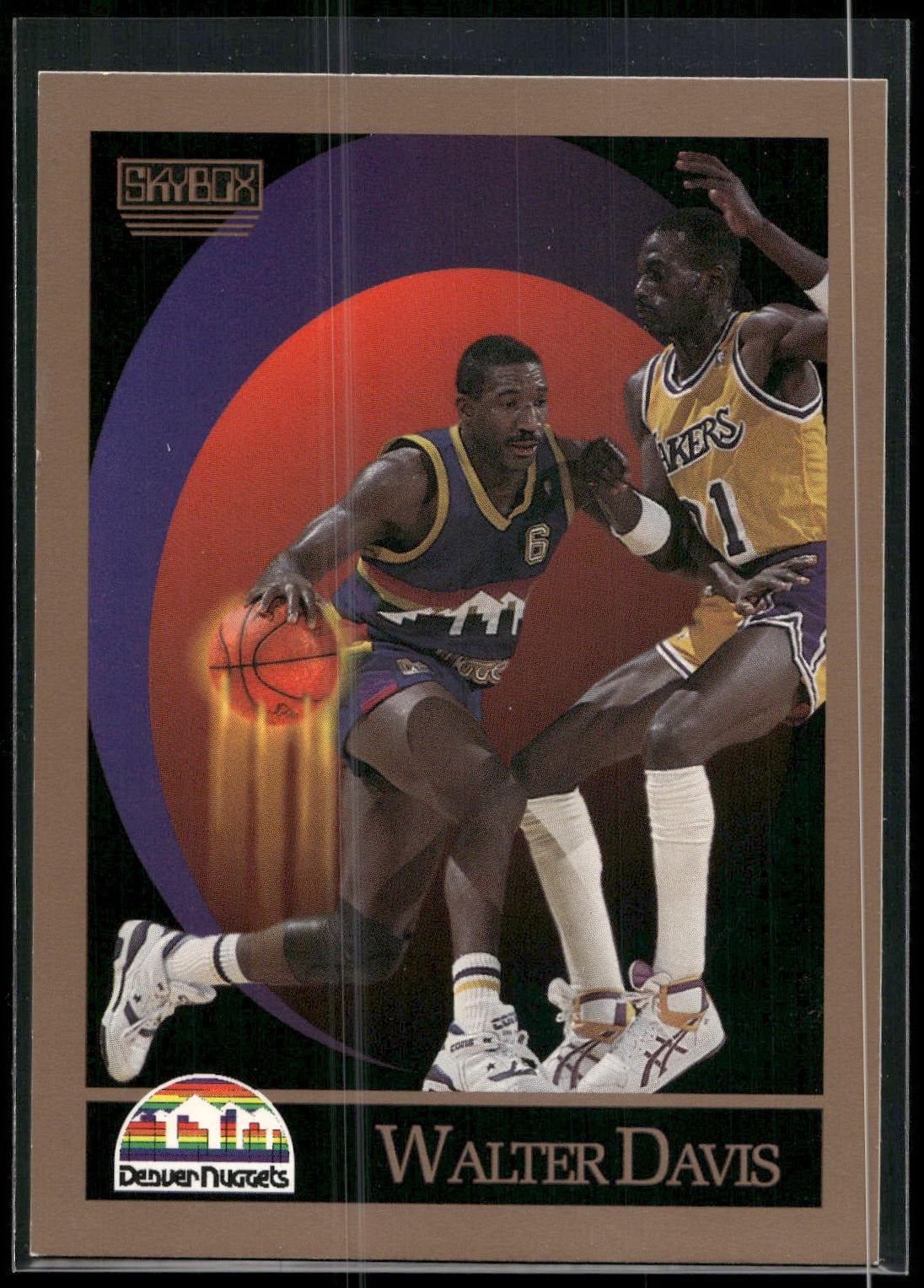 1990-91 SkyBox #73 Walter Davis