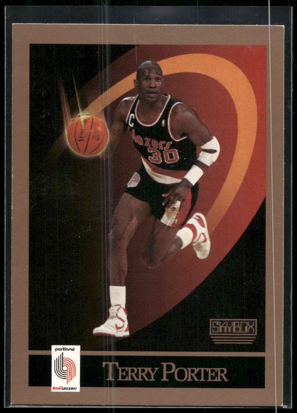 1990-91 SkyBox #238 Terry Porter