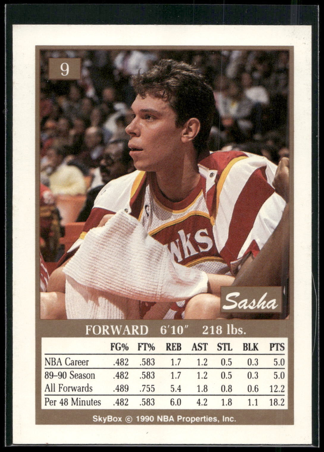 1990-91 SkyBox #9 Alexander Volkov