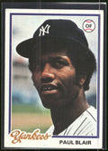 1978 Topps #114 Paul Blair