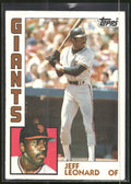 1984 Topps #748 Jeff Leonard