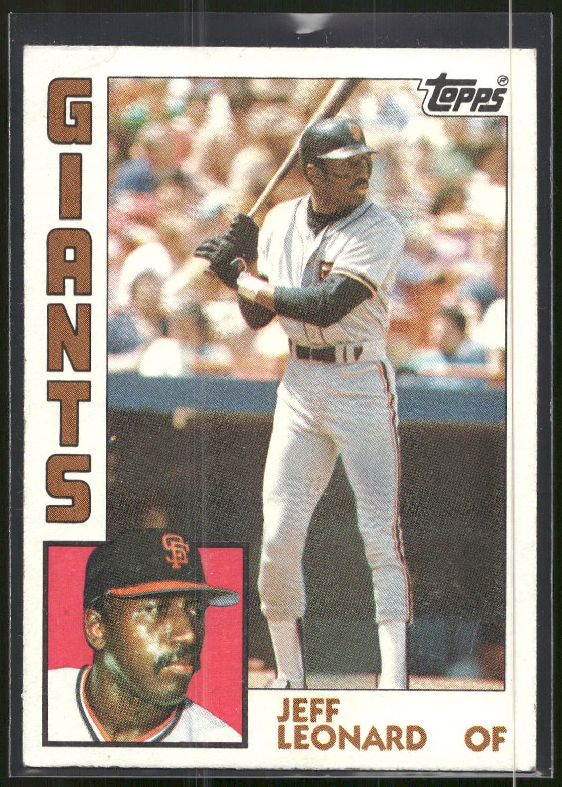 1984 Topps #748 Jeff Leonard