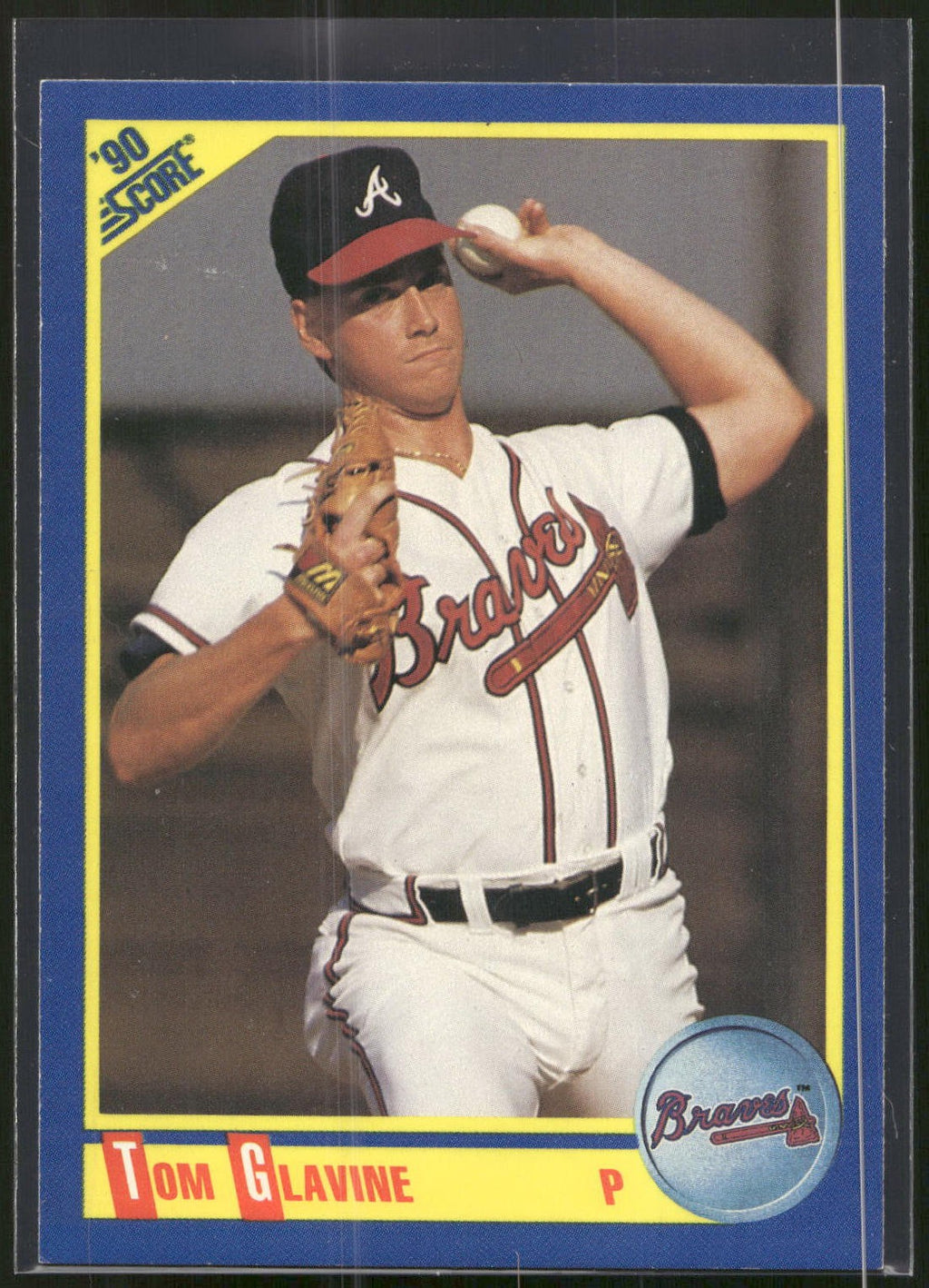 1990 Score #481 Tom Glavine