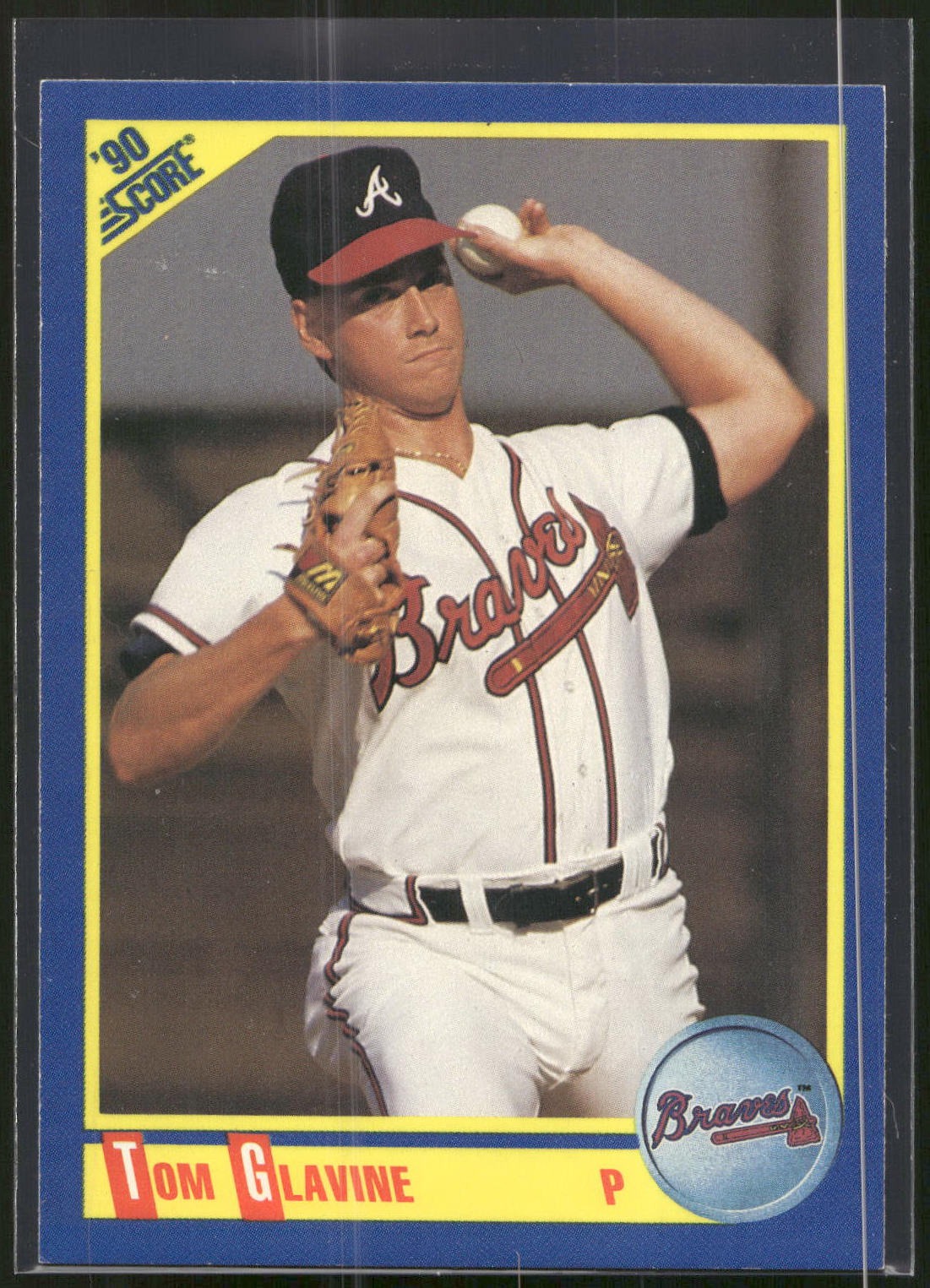 1990 Score #481 Tom Glavine