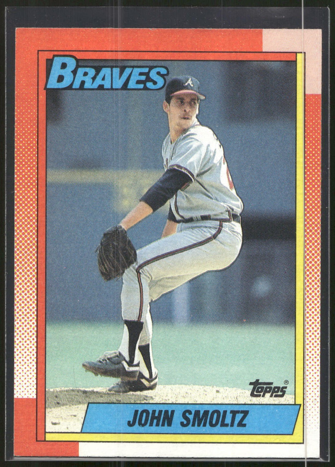 1990 Topps #535 John Smoltz