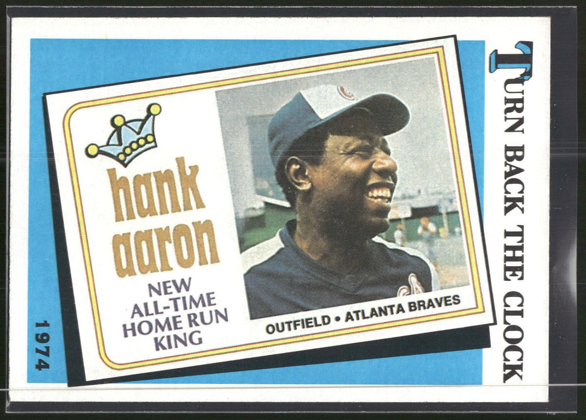 1989 Topps #663 Hank Aaron