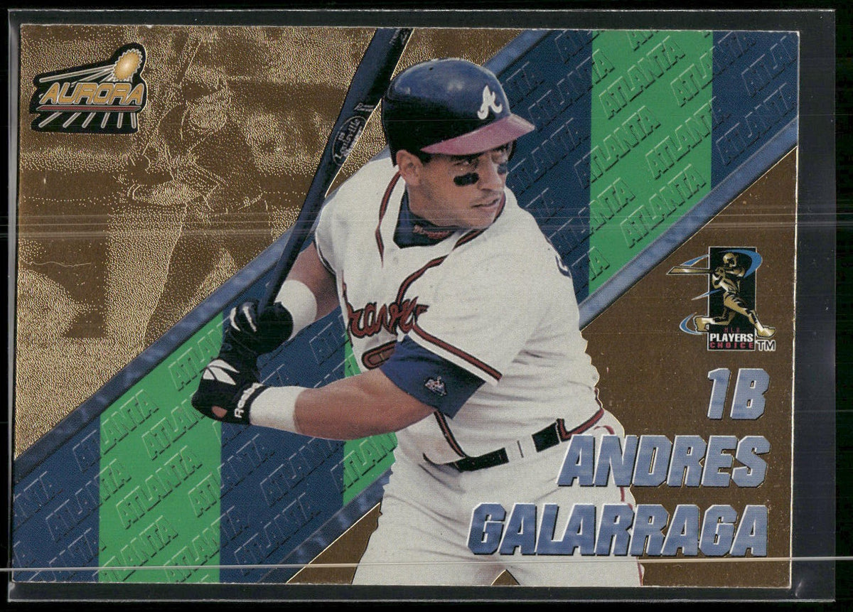 1998 Pacific Aurora #32 Andres Galarraga Pennant Fever