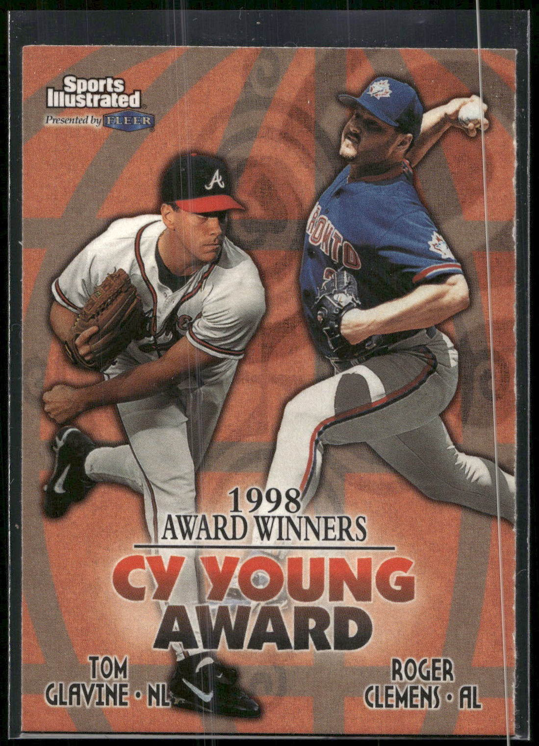 1999 Sports Illustrated #19 Cy Young Award (Tom Glavine / Roger Clemens)