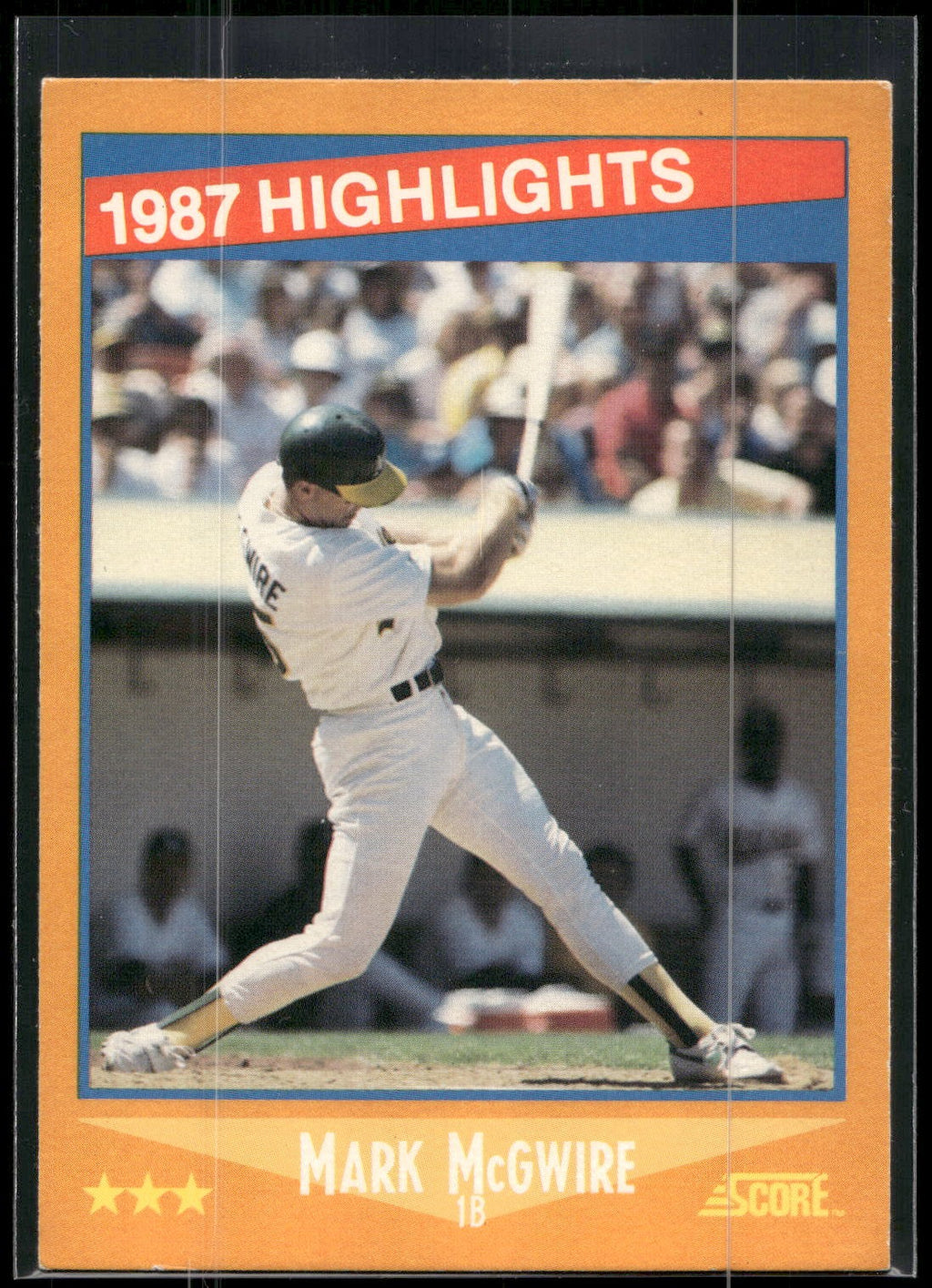 1988 Score #659 Mark McGwire