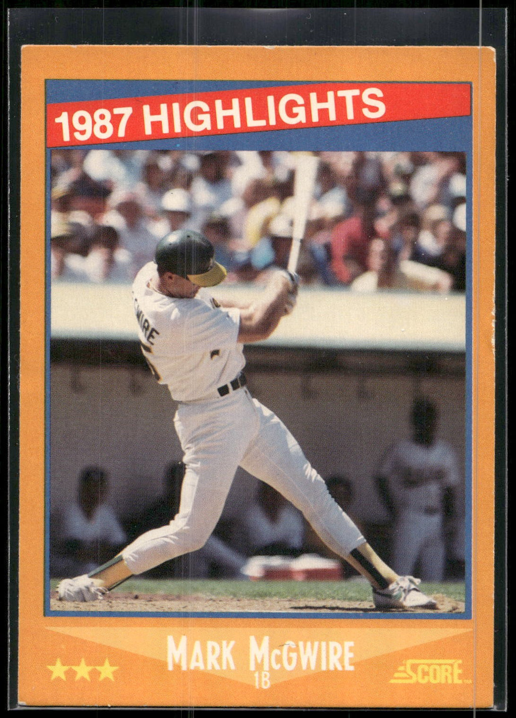 1988 Score #659 Mark McGwire