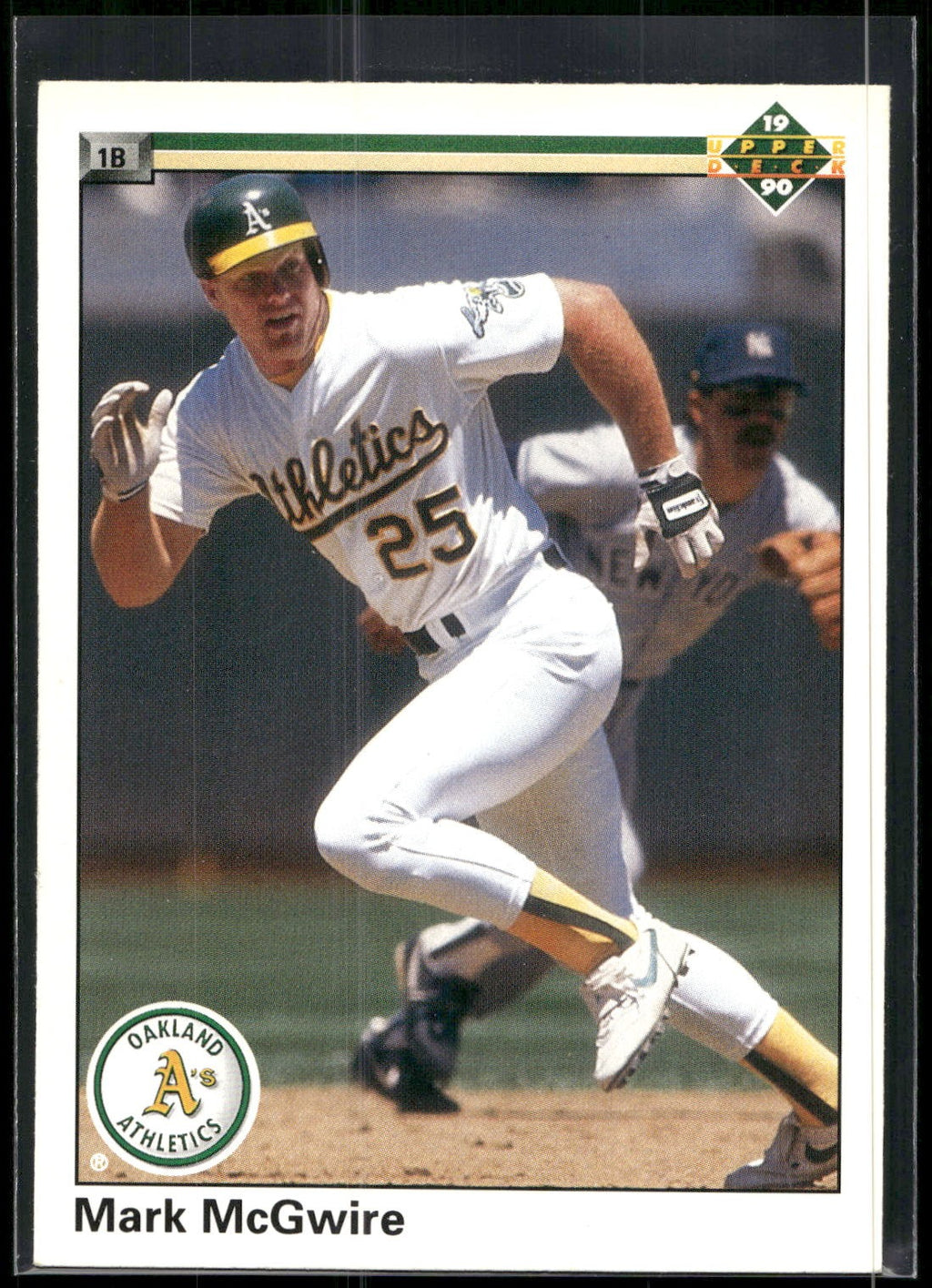 1990 Upper Deck #171b Mark McGwire
