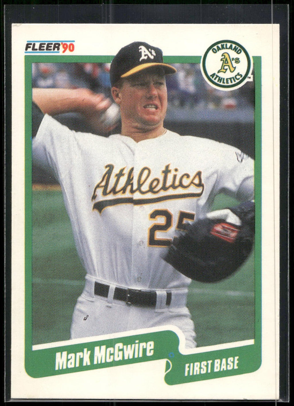 1990 Fleer #15 Mark McGwire