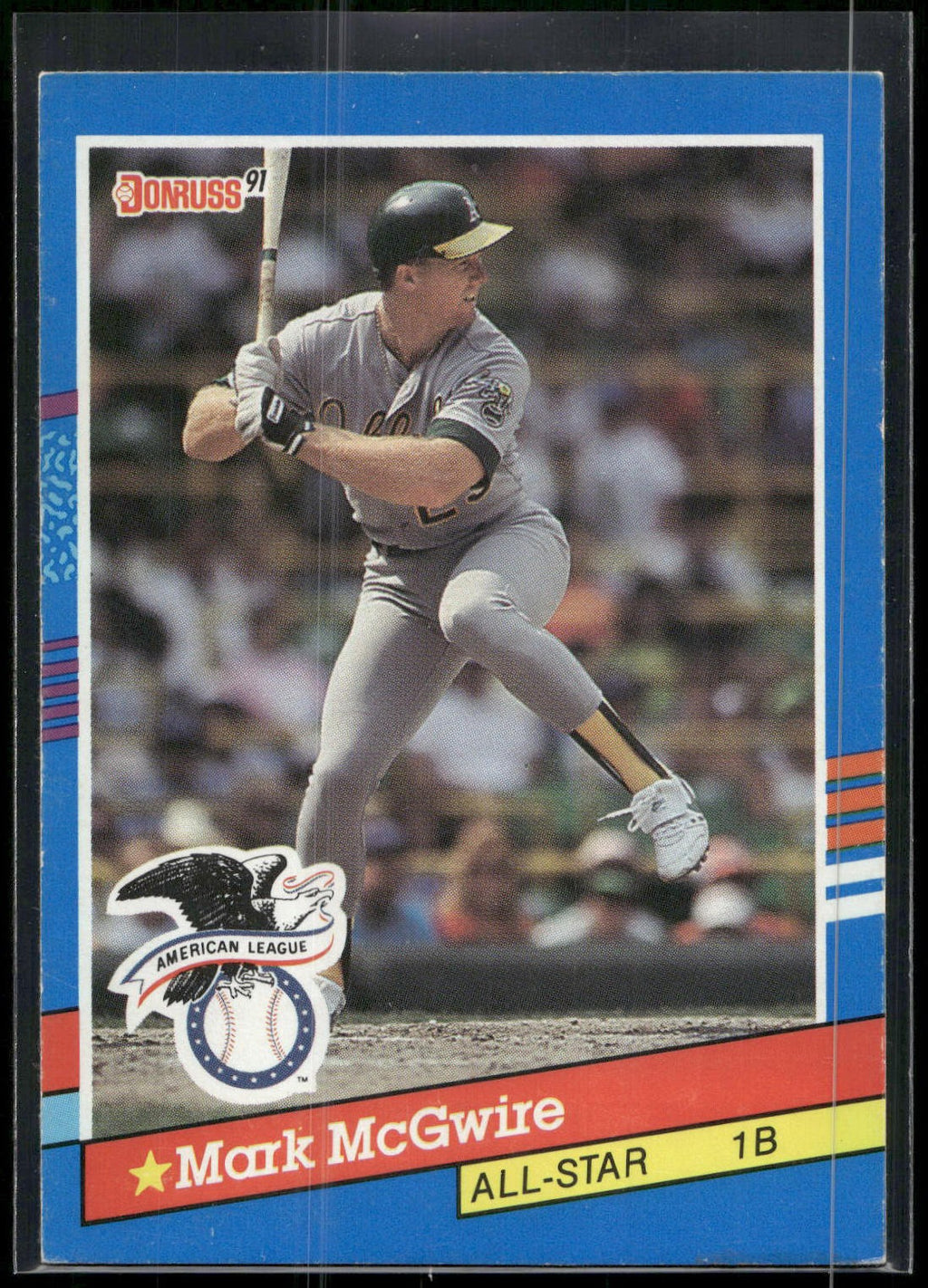 1991 Donruss #56b Mark McGwire
