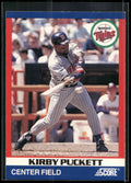 1991 Score 100 Superstars #7 Kirby Puckett