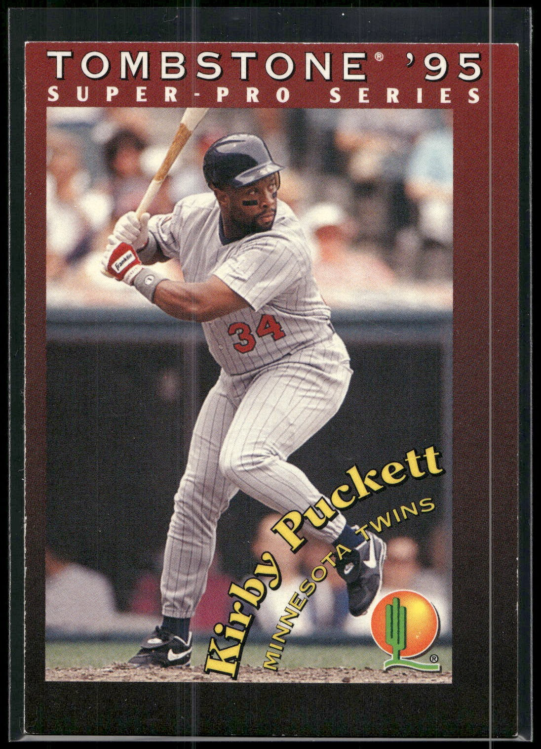 1995 Tombstone Pizza Super-Pro Series #13 Kirby Puckett