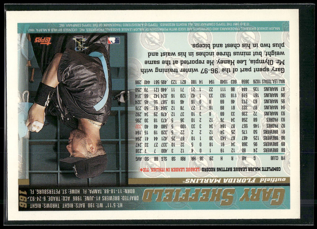 1998 Topps #166 Gary Sheffield