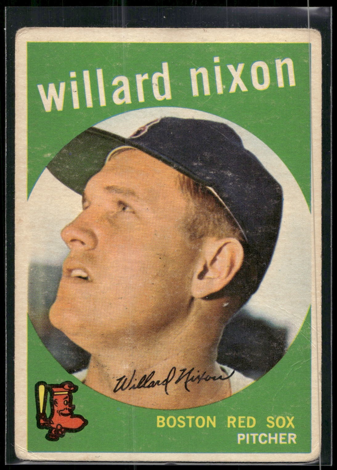 1959 Topps #361 Willard Nixon