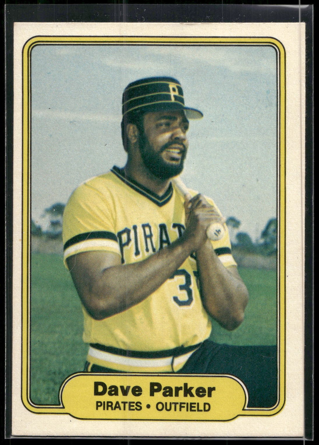 1982 Fleer #489 Dave Parker