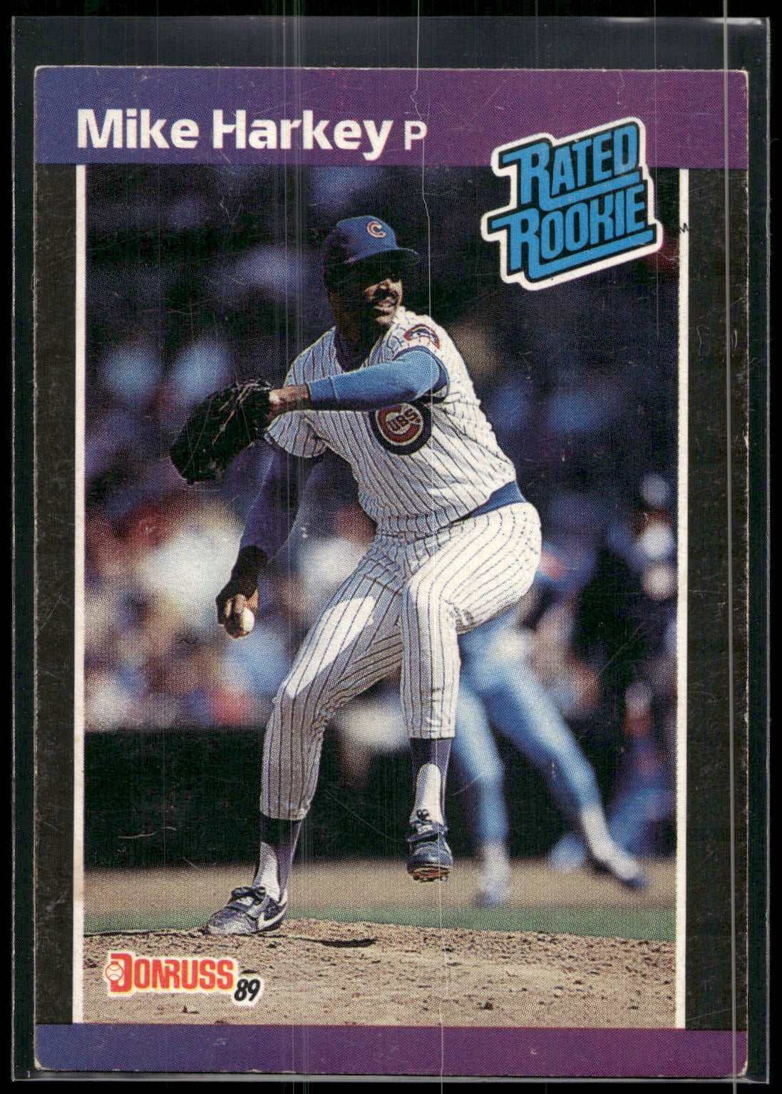 1989 Donruss #43d Mike Harkey
