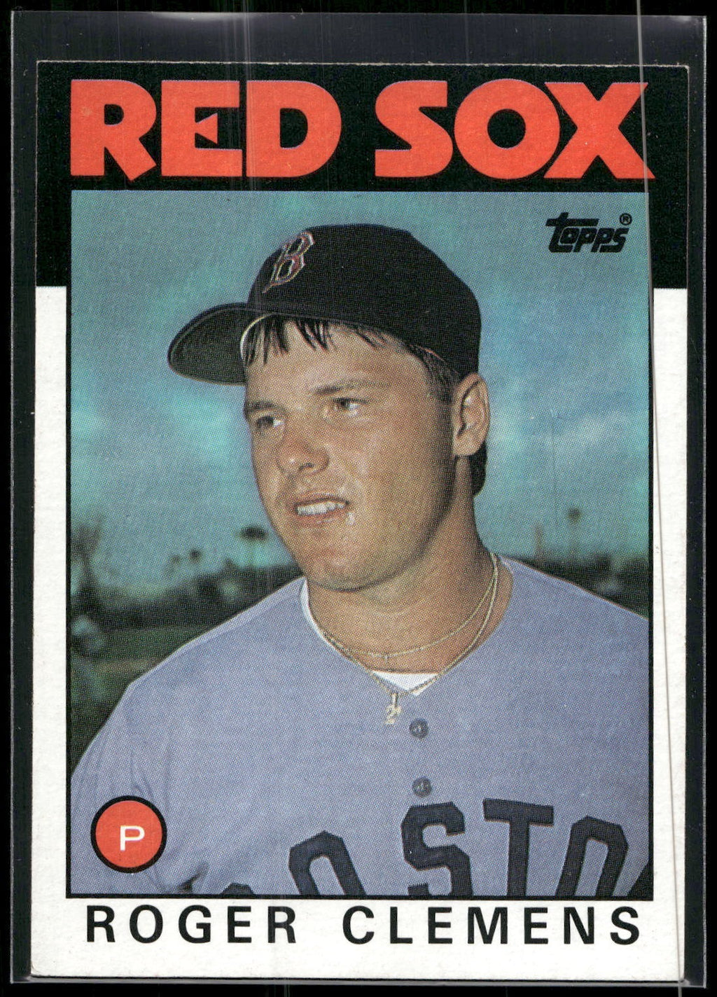 1986 Topps #661 Roger Clemens