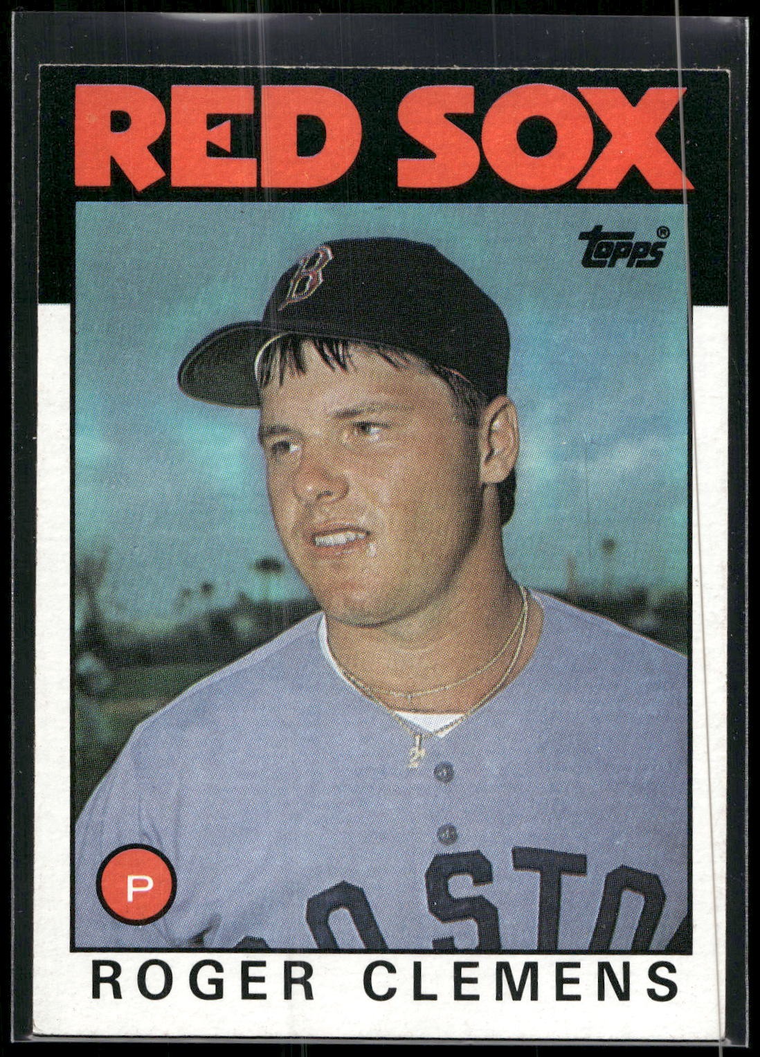 1986 Topps #661 Roger Clemens
