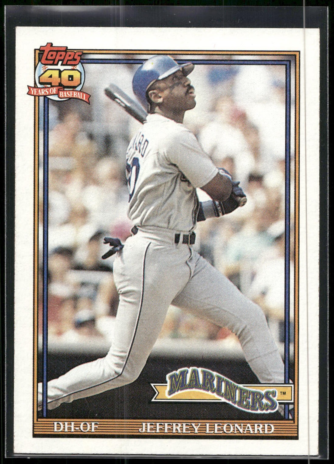 1991 Topps #55 Jeffrey Leonard
