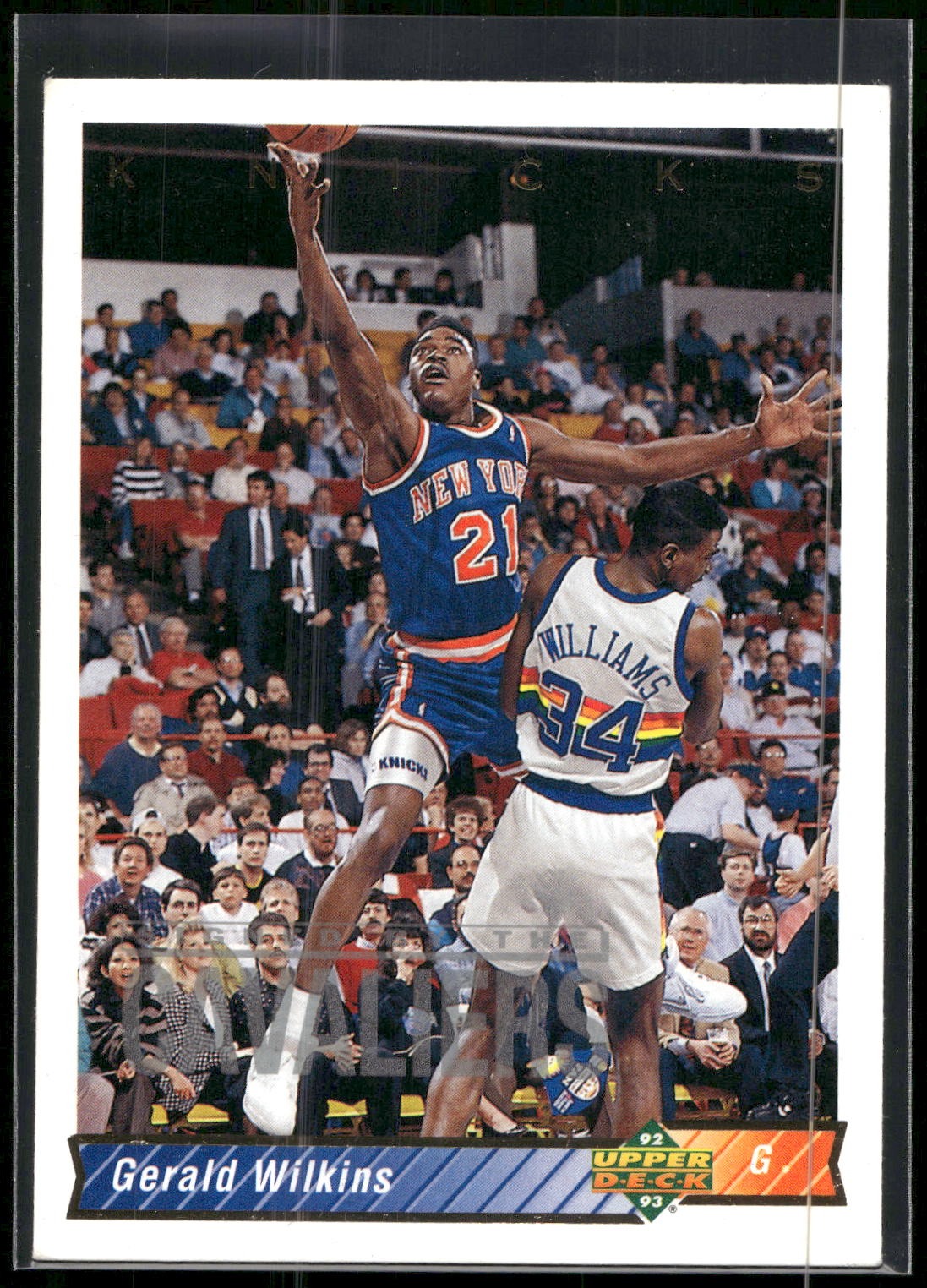 1992-93 Upper Deck #73 Gerald Wilkins