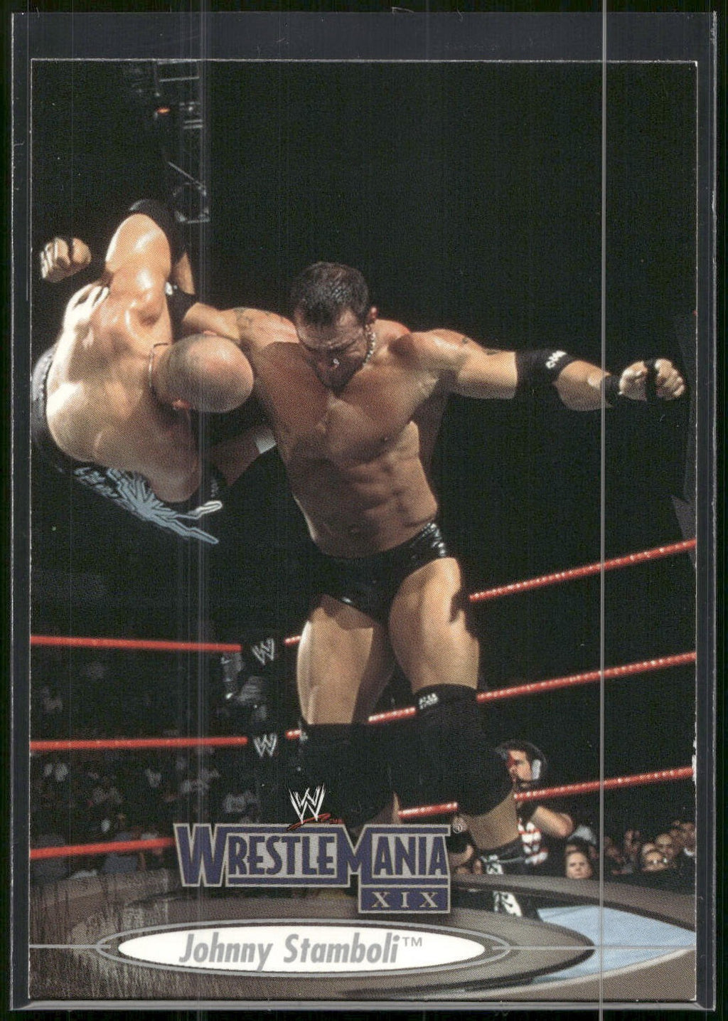 2003 Fleer WWE WrestleMania XIX #39 Johnny Stamboli
