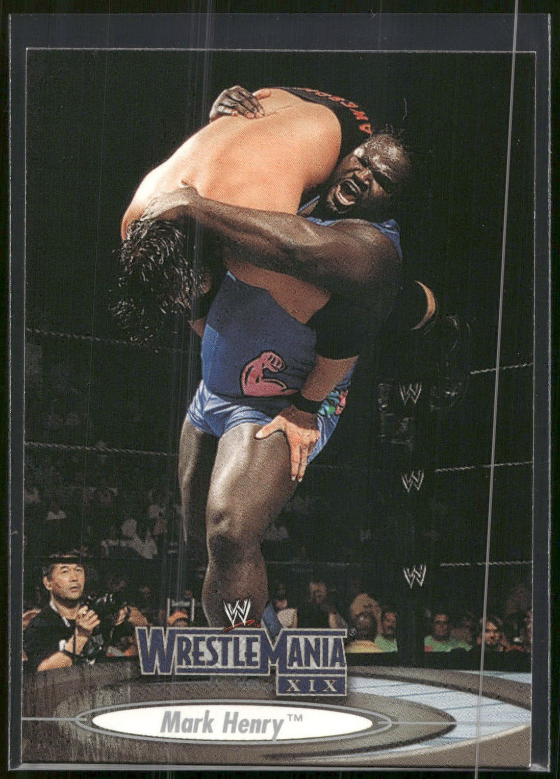 2003 Fleer WWE WrestleMania XIX #36 Mark Henry
