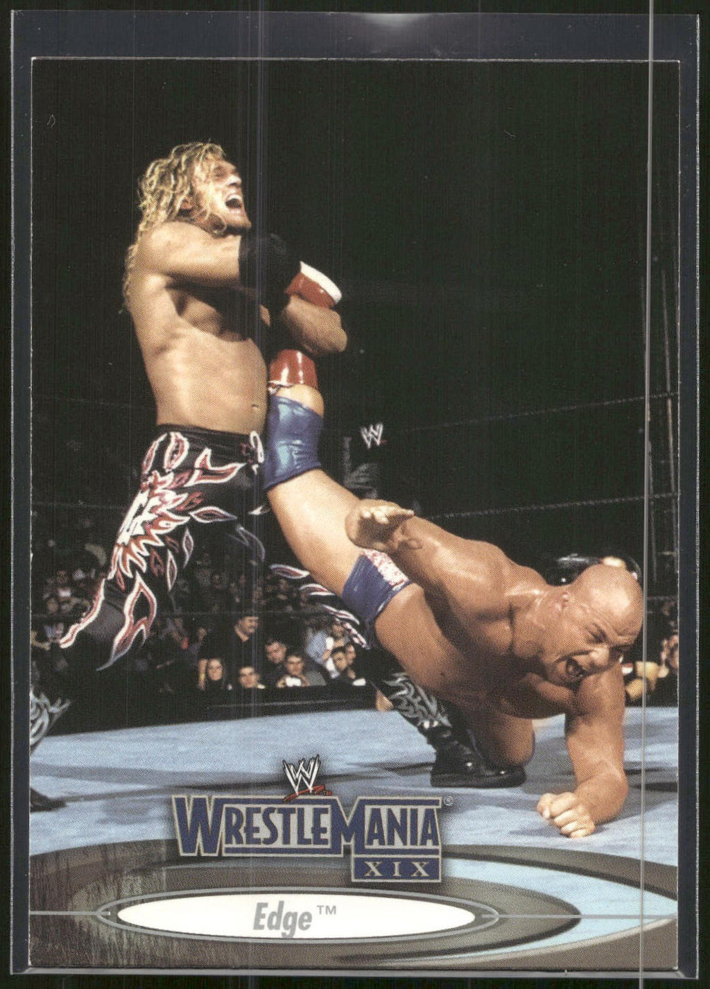 2003 Fleer WWE WrestleMania XIX #19 Edge