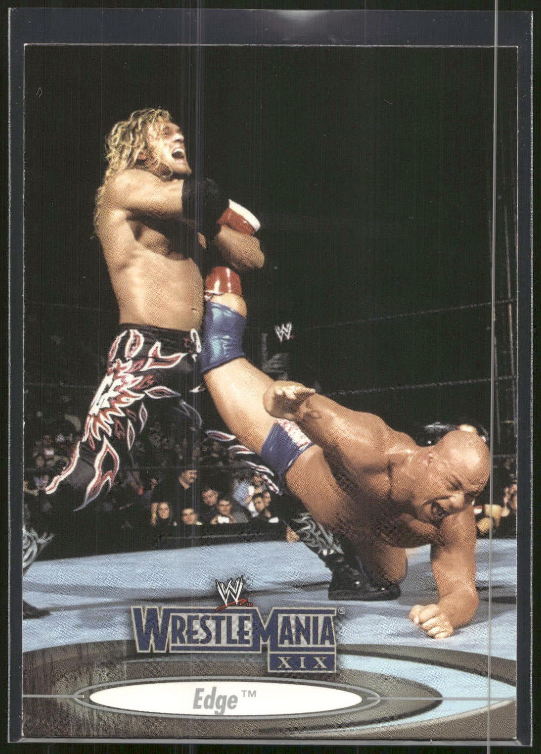2003 Fleer WWE WrestleMania XIX #19 Edge