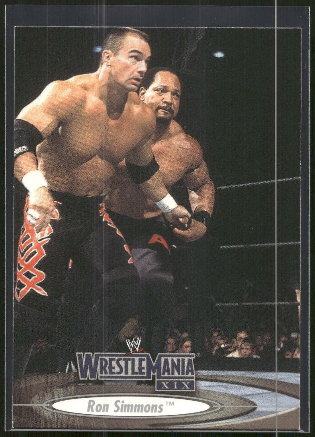 2003 Fleer WWE WrestleMania XIX #20 Ron Simmons