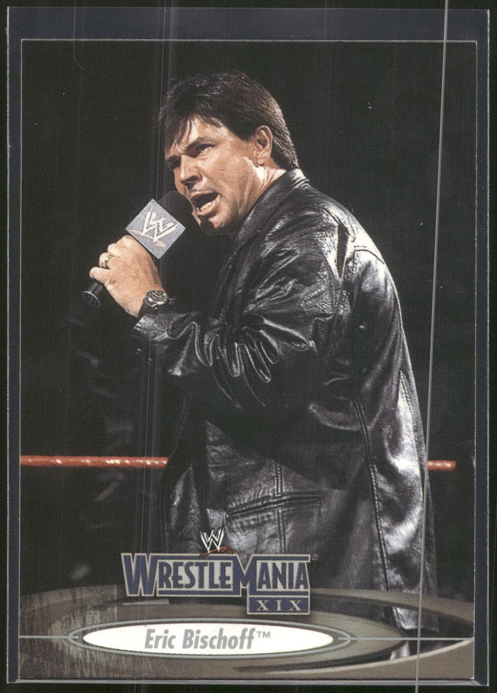 2003 Fleer WWE WrestleMania XIX #9 Eric Bischoff