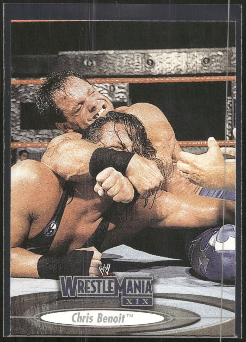 2003 Fleer WWE WrestleMania XIX #6 Chris Benoit
