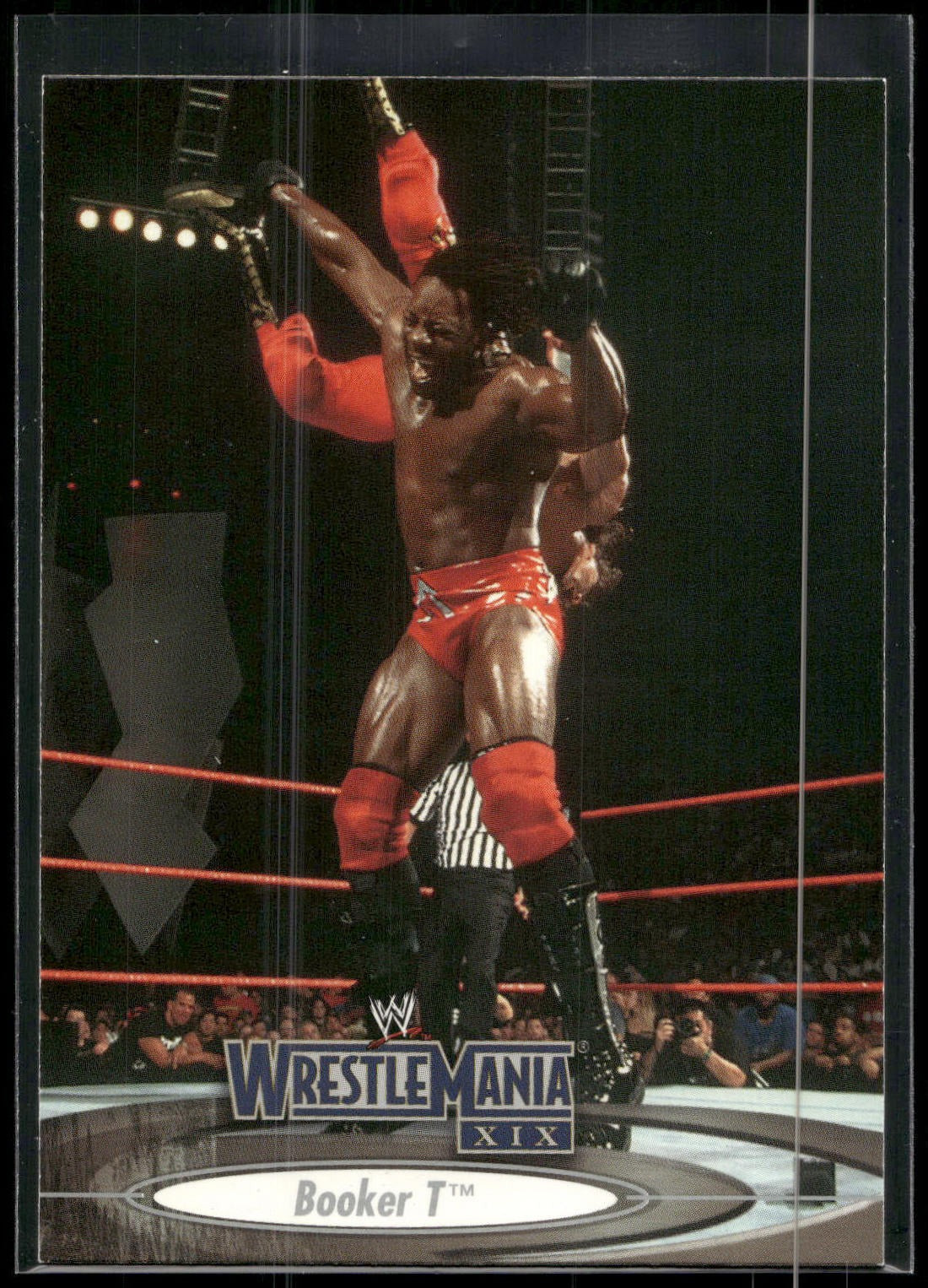 2003 Fleer WWE WrestleMania XIX #55 Booker T