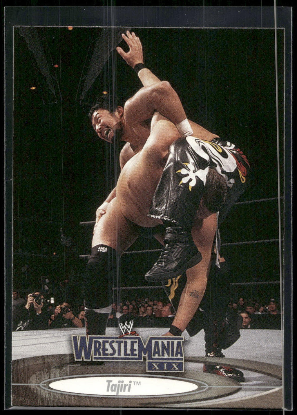 2003 Fleer WWE WrestleMania XIX #56 Tajiri
