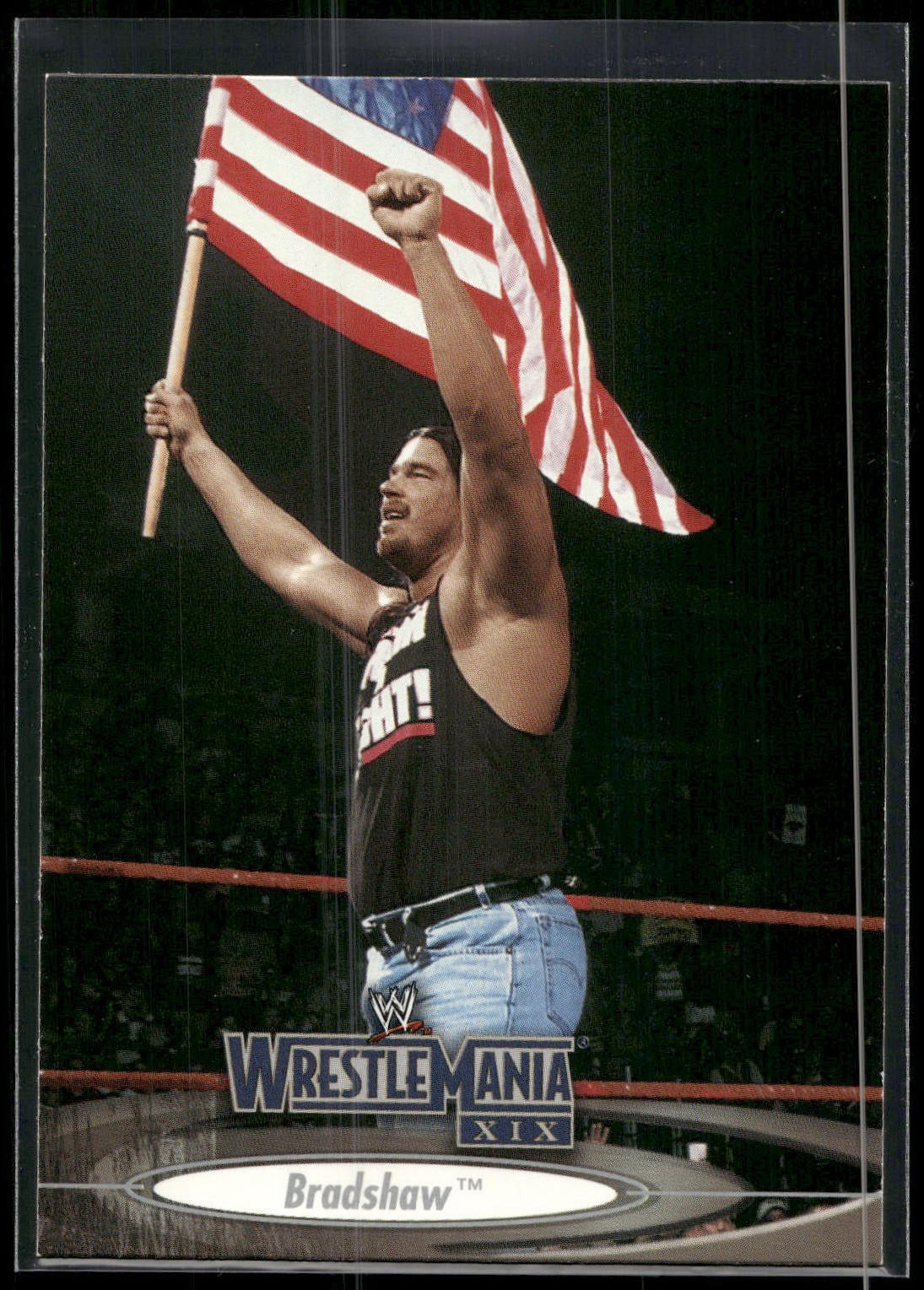 2003 Fleer WWE WrestleMania XIX #10 Bradshaw