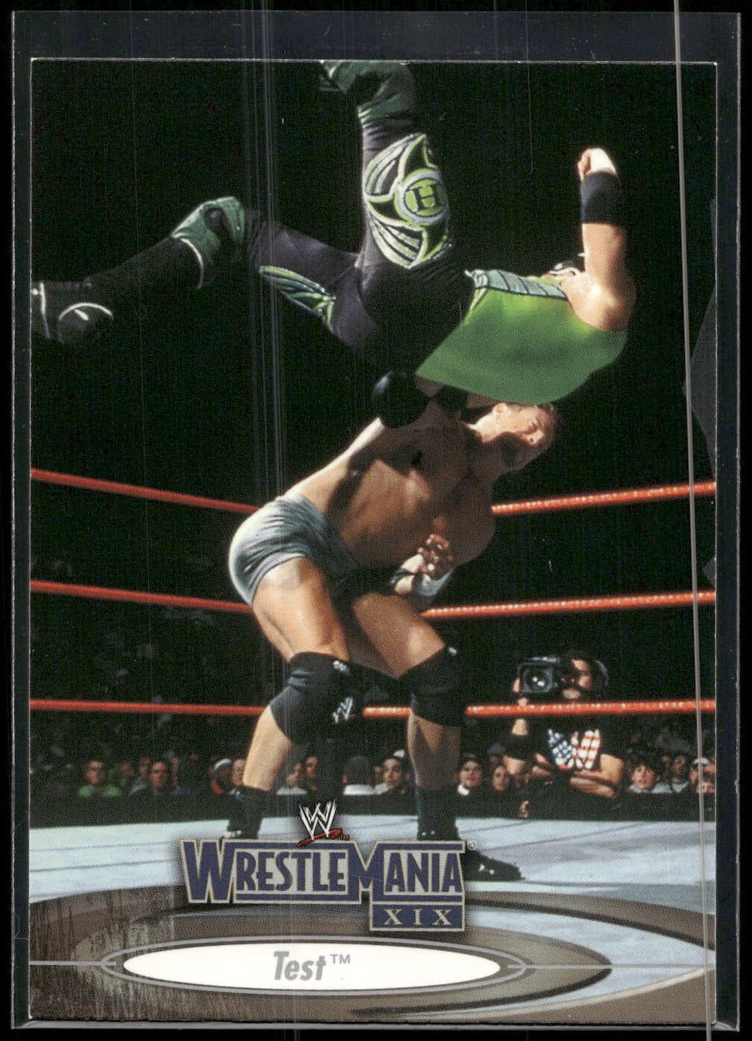 2003 Fleer WWE WrestleMania XIX #58 Test