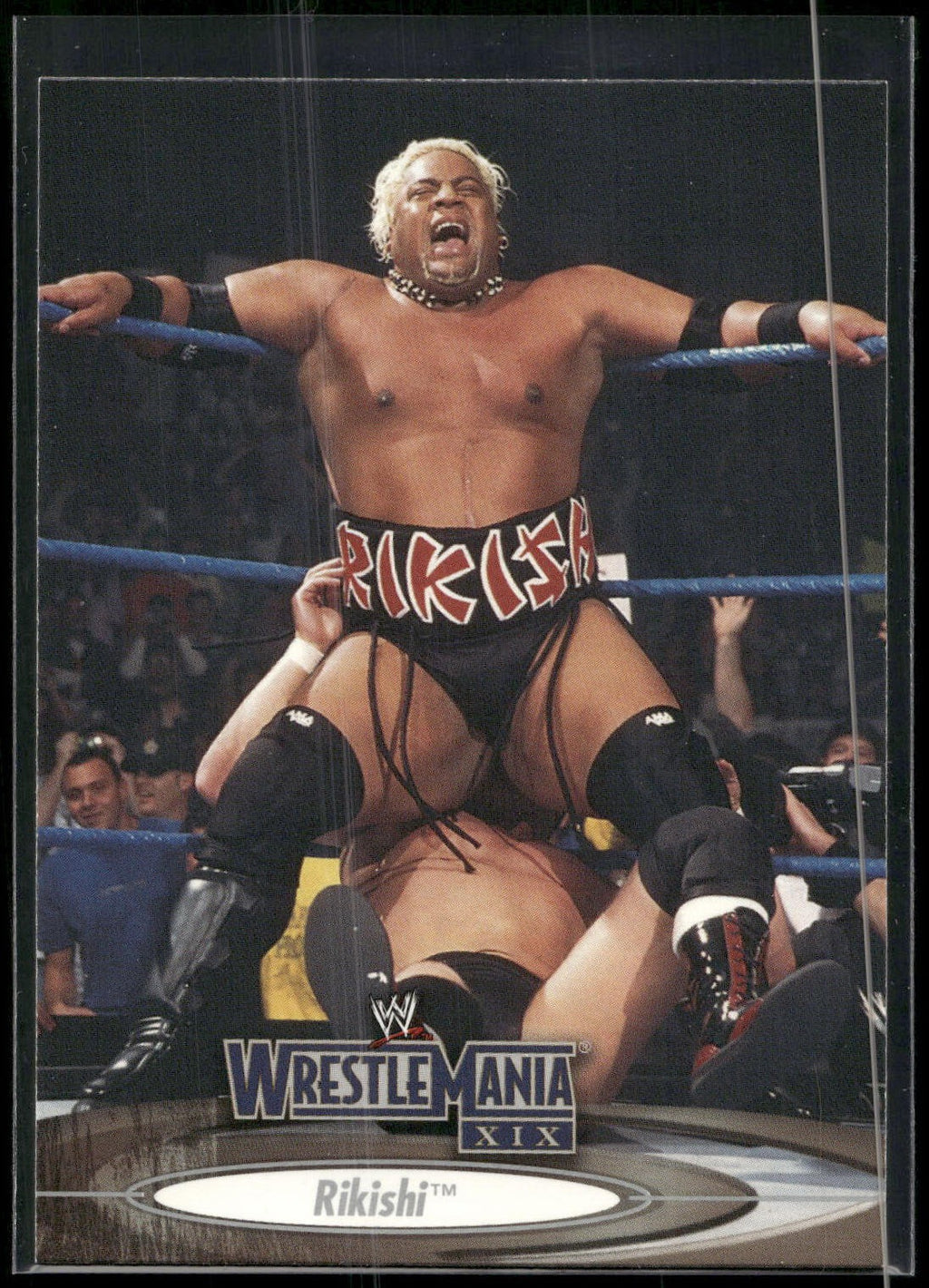 2003 Fleer WWE WrestleMania XIX #49 Rikishi
